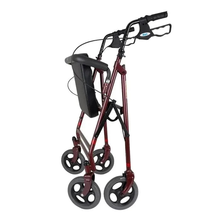 Red DAYS 111 Bariatric Rollator from Performance Health, designed for mobility support with a weight capacity of 317kg.