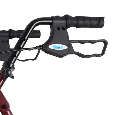 DAYS 111 Bariatric Rollator 317kg – Red