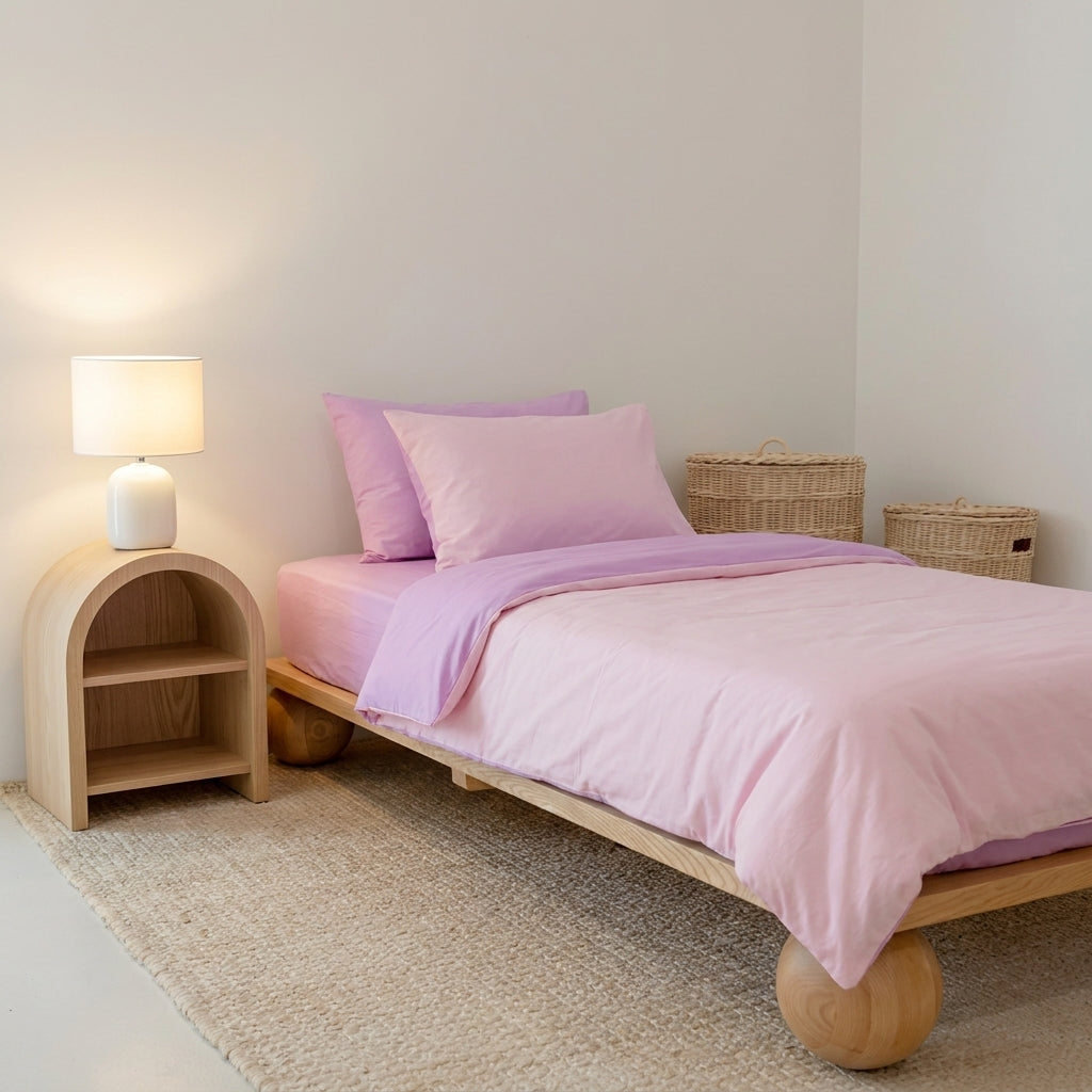 Milk &amp; Bed Waterproof Quilt Cover – Bloom/Petal | King Single