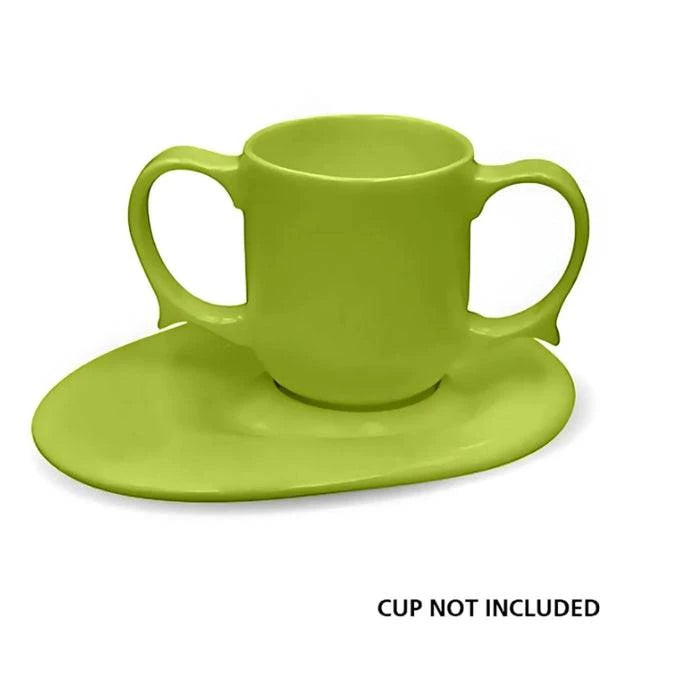 Dignity By Wade oval saucer accessory by Performance Health, showcasing a sleek design and smooth surface.