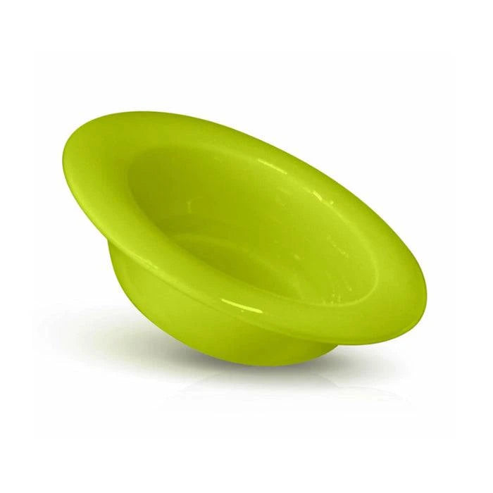 Performance Health Dignity By Wade scoop bowl for accessories, showing a blue plastic handheld scoop with a curved design.