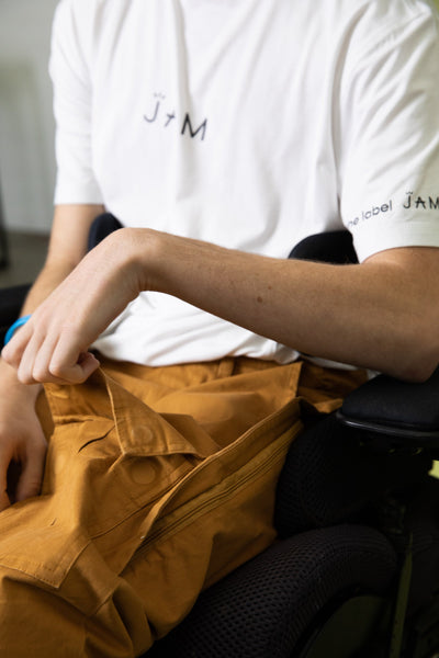 Jam the Label Side Access Cargo Pants