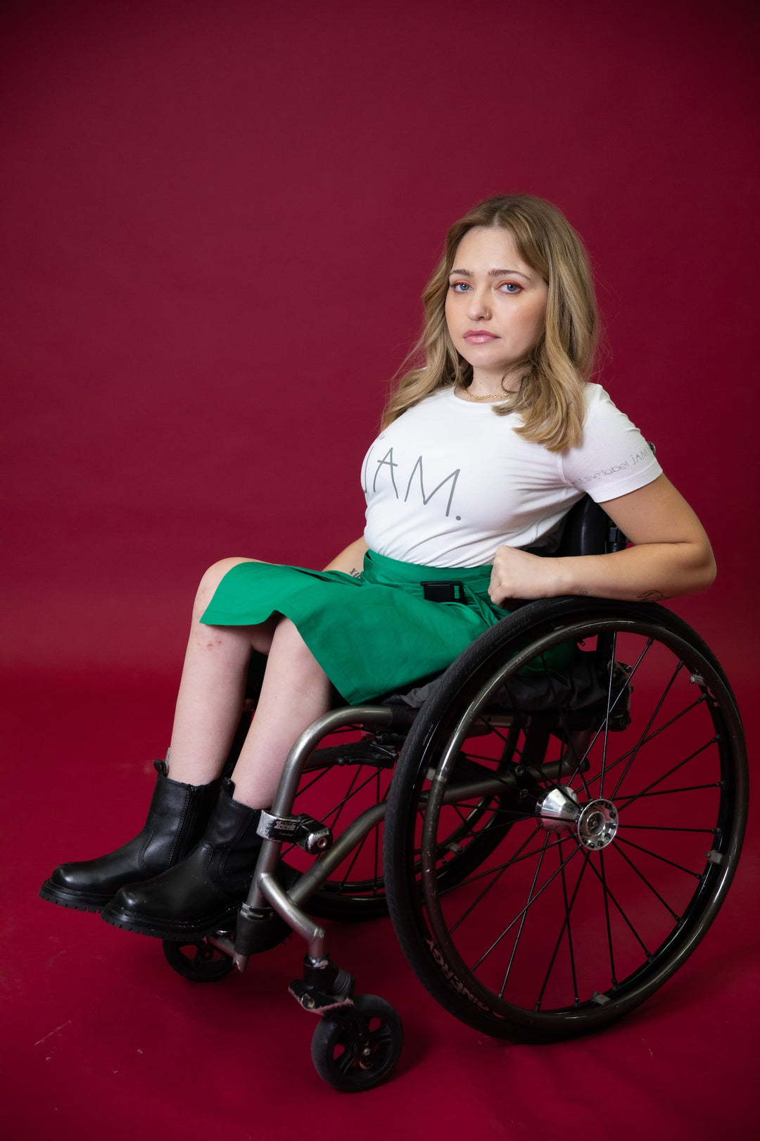 JAM the Label Magnetic Belt Wrap Skirt