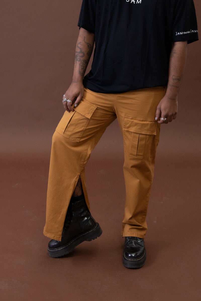 Jam the Label Side Access Cargo Pants