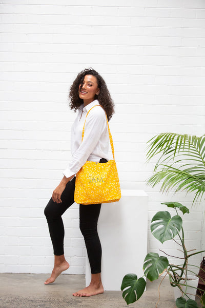 JAM the Label Tote Bag - Mango Lines