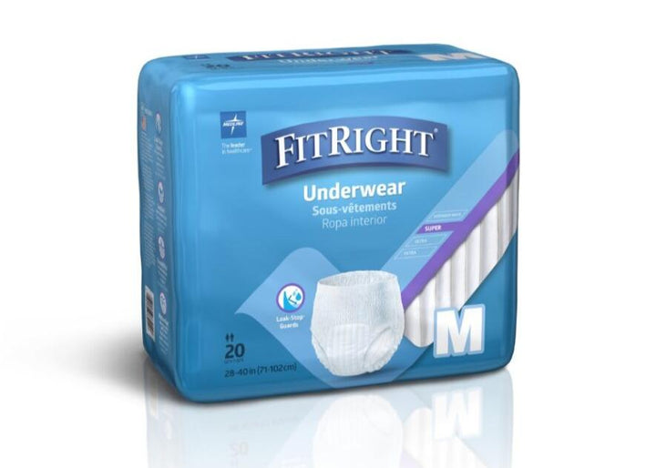 Medline Protection Plus extended wear pants for continence, featuring a comfortable fit and protective design.