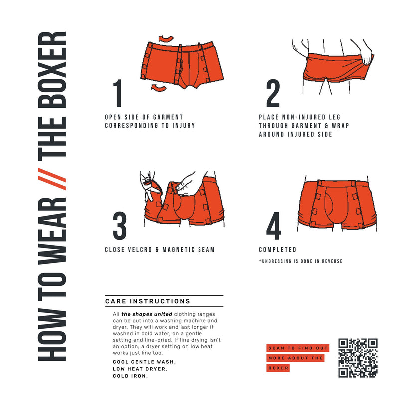 The Wrap Around Boxer Shorts -Kids Size Boxer shorts - The Shapes United