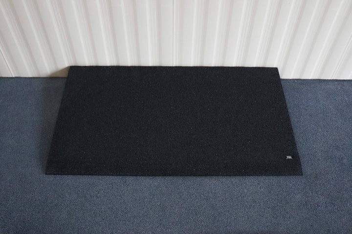 Tyrex 1:10 gradient recycled rubber ramp, 1000mm wide, ideal for mobility access and support.