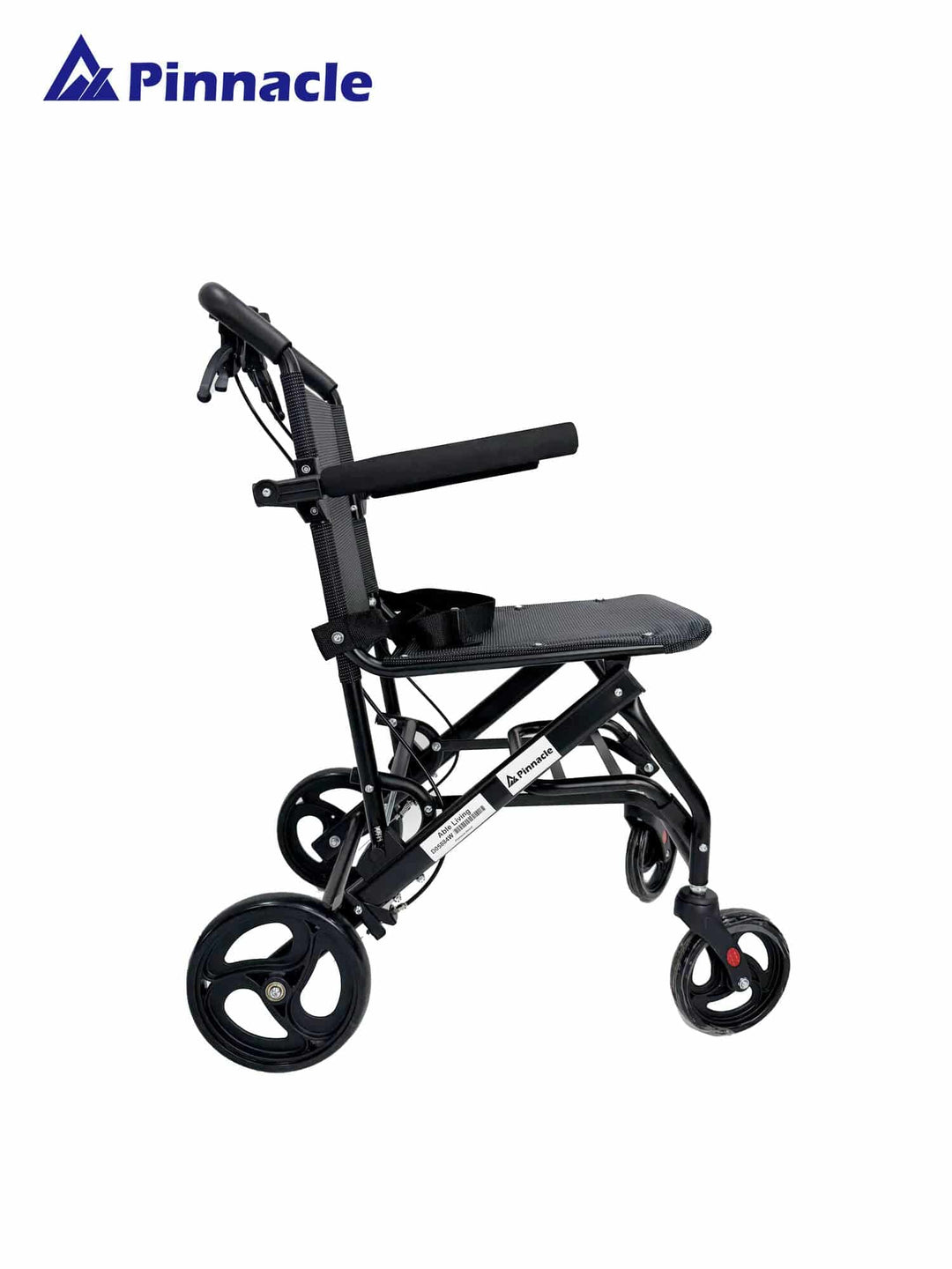 Pinnacle Aero2 wheelchair featuring a lightweight frame and ergonomic design for enhanced mobility and comfort.