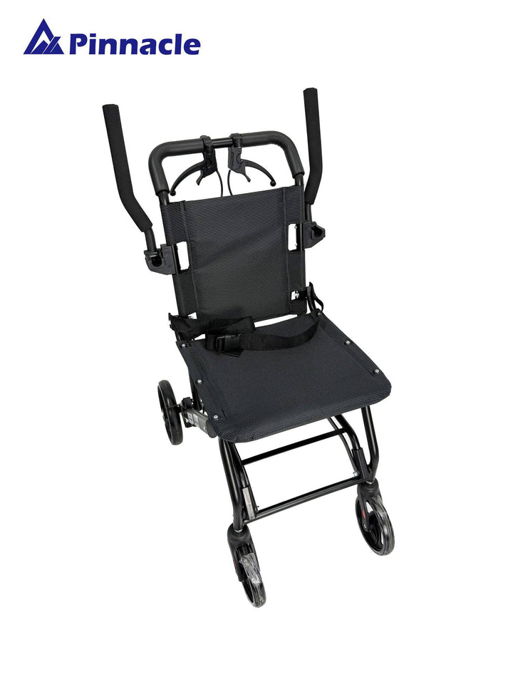 Pinnacle Aero2 wheelchair showcasing a lightweight design and comfortable seating for enhanced mobility and support.