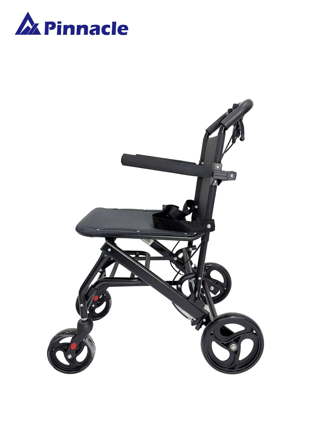 Pinnacle Aero2 wheelchair featuring a lightweight frame and comfortable seating for enhanced mobility and support.