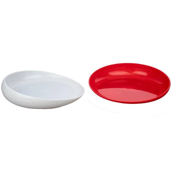 Round scoop dish by Performance Health, featuring a smooth surface and curved edges for easy serving and food handling.