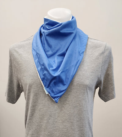 waterproof bandana blue adult extra large