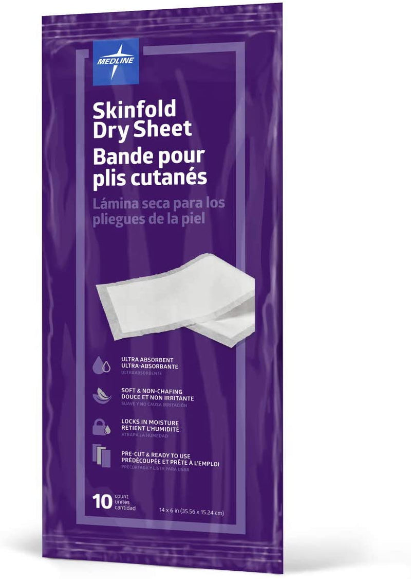 Medline® Skinfold Dry Sheet