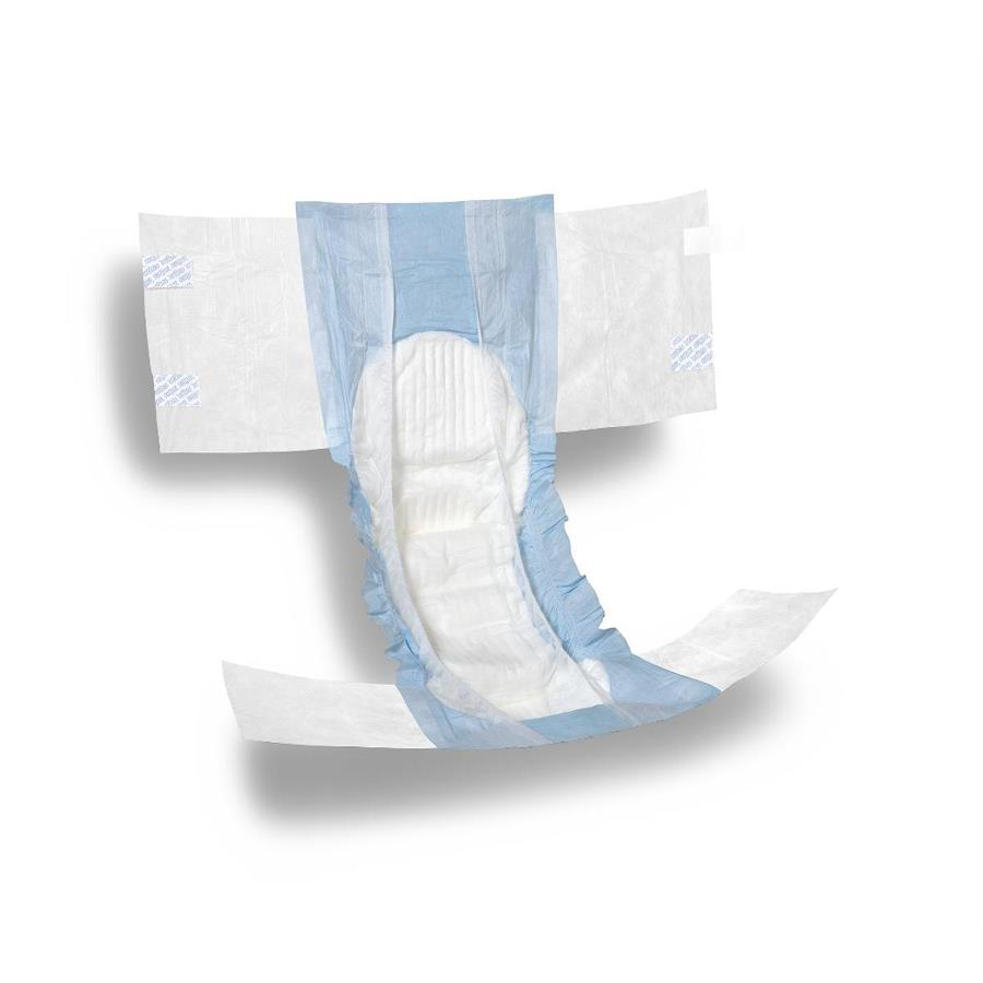 Medline FitRight Plus adult briefs in large size, featuring a cloth-like texture for comfort and discreet protection.