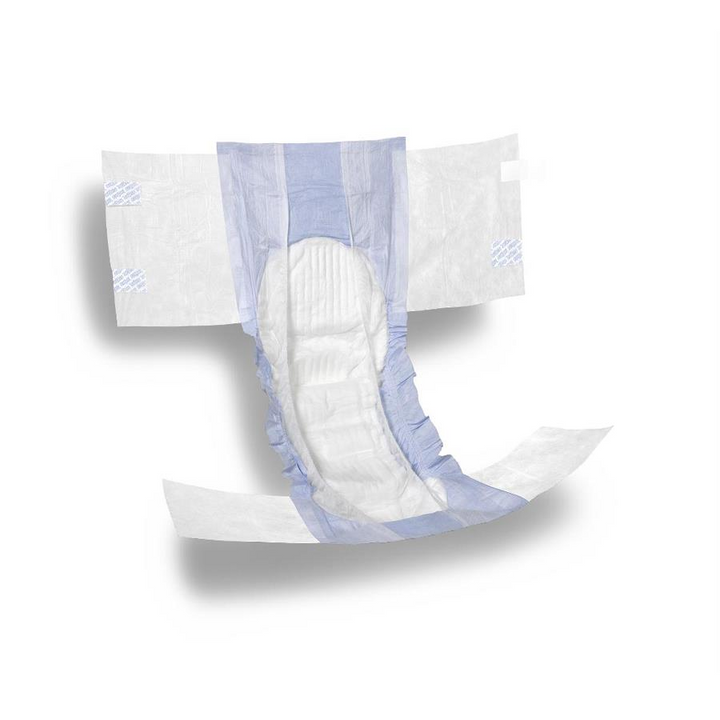 Medline FitRight Plus Brief Wrap, cloth-like adult continence briefs in regular size, featuring soft, comfortable material.