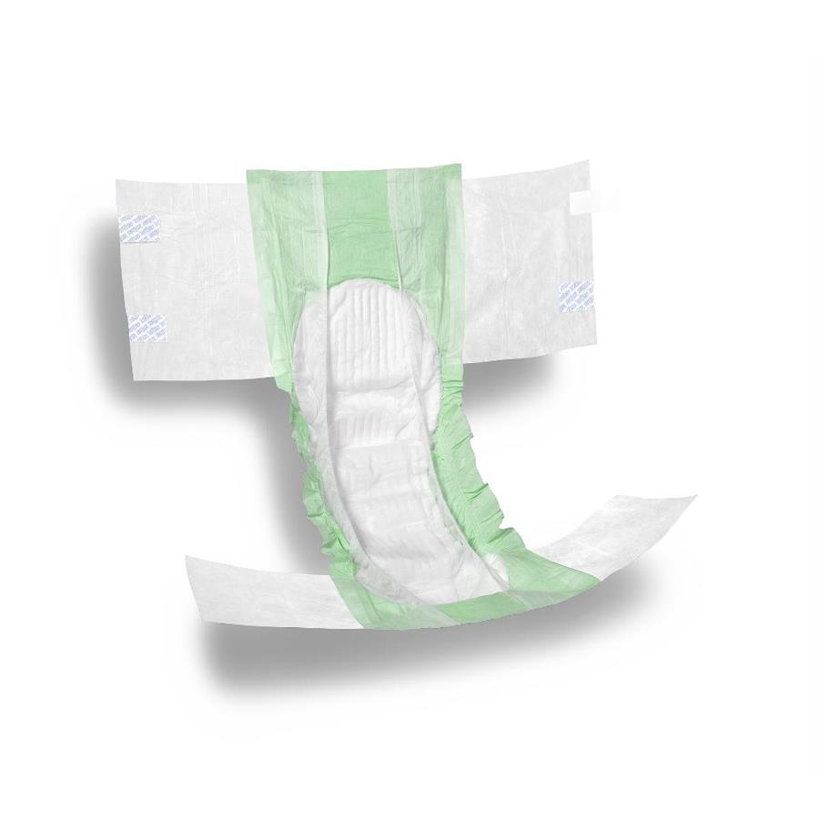 Medline FitRight Plus adult brief wrap in XXL, featuring cloth-like material for comfort and discreet fit.