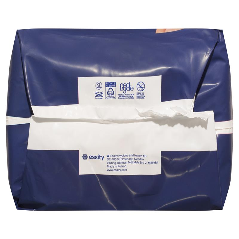 Sigma TENA Discreet High Waist Underwear Super Crème for continence, shown in beige with a comfortable high waistband.