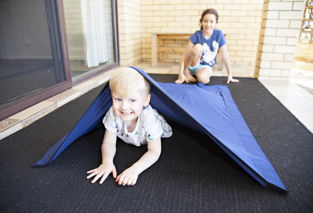 Small My Burrow Bilby play equipment featuring a cozy design for pets, showcasing soft textures and playful colors.