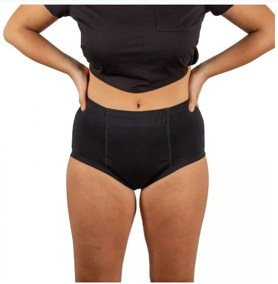 Conni Classic Ladies black continence underwear designed for comfort and discreet protection.