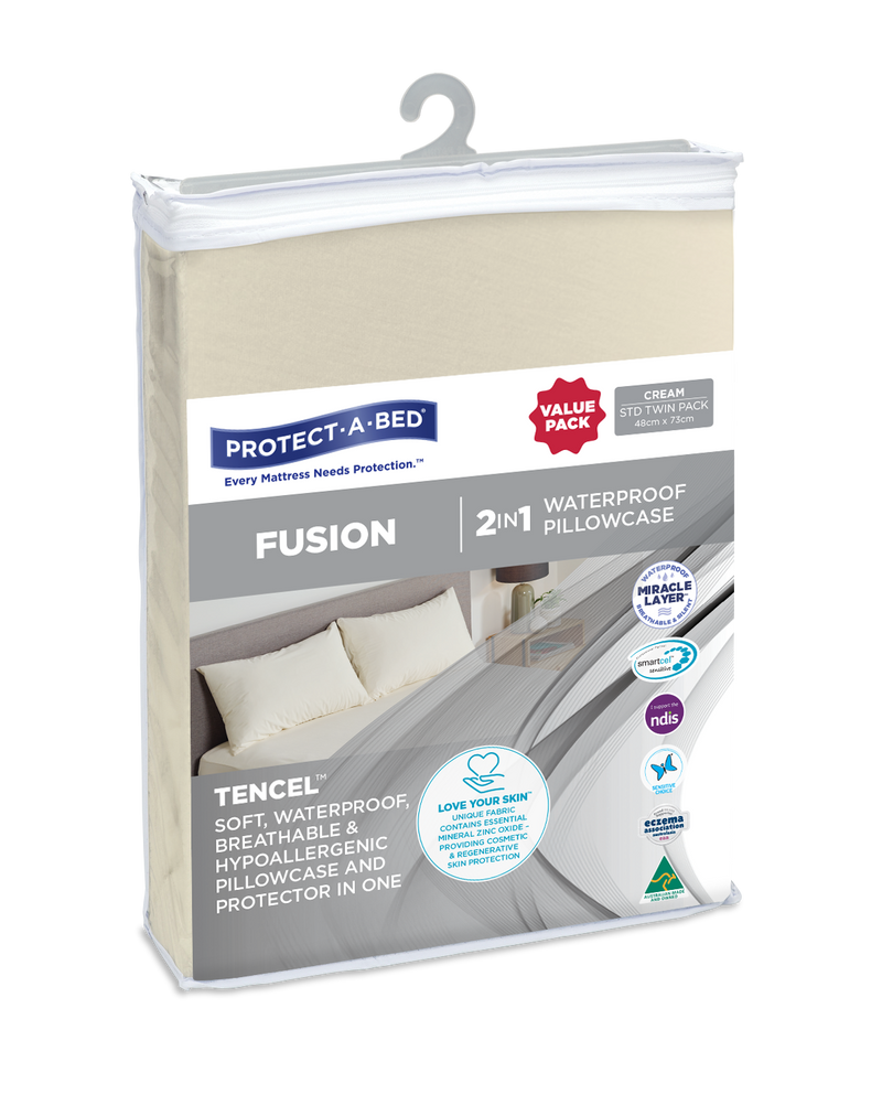 Protect-A-Bed® Fusion Waterproof Pillowcases