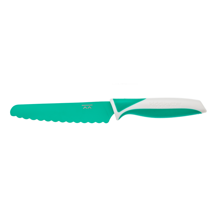 KiddiKutter® accessories in green, featuring child-safe design and vibrant color, compatible with Kiddikutter safety scissors.