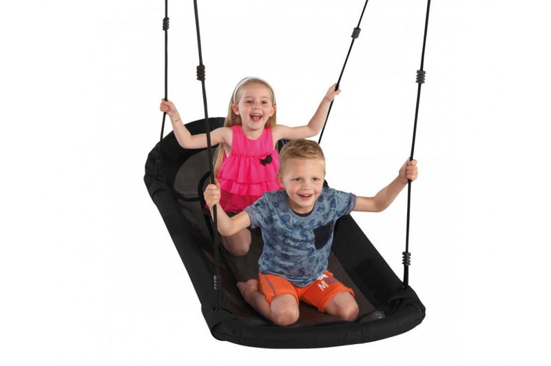 Nest Swing ‘GRANDOH’ with Adjustable Ropes (sensory swing) - Black