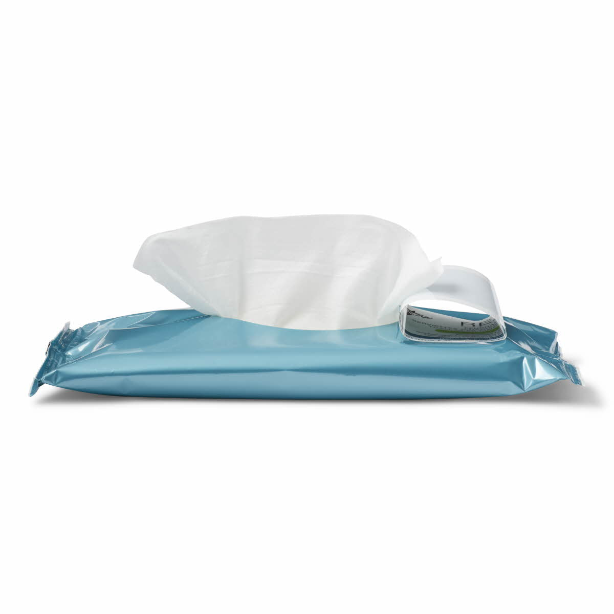 Medline® Readyflush flushable junior cleansing cloths, fragrance-free, in a soft, convenient packaging for easy use.