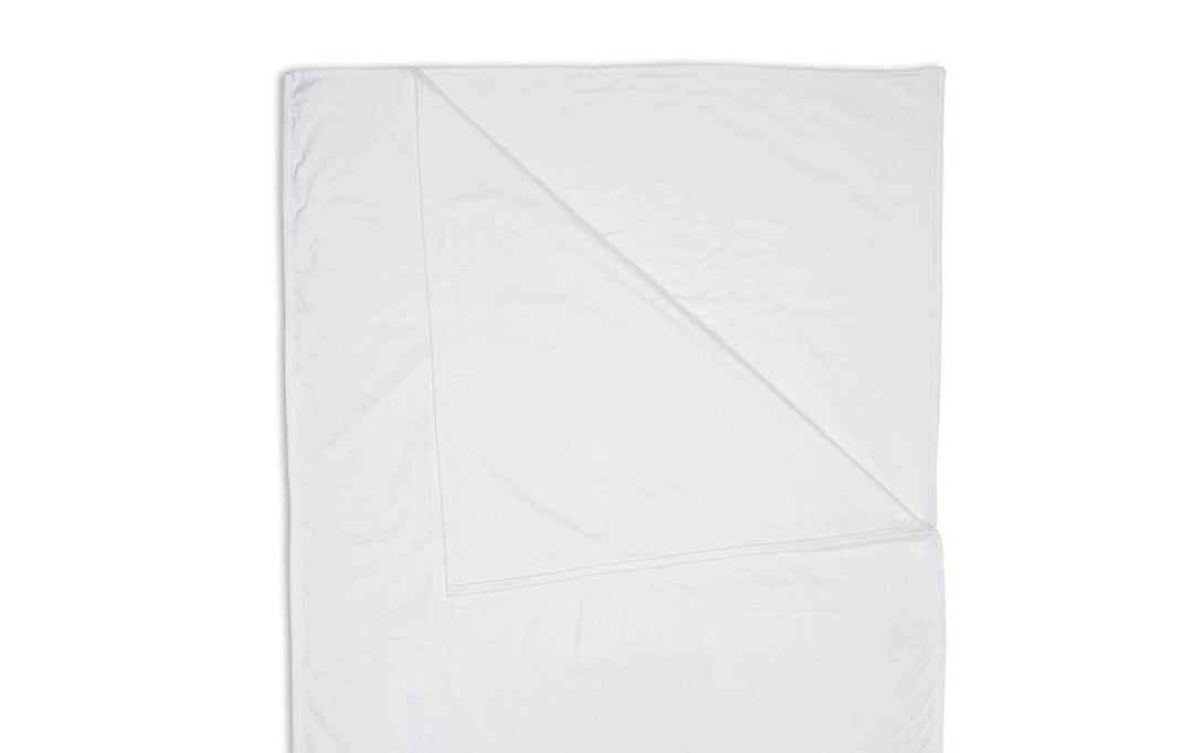 Close-up of Brolly Sheets cotton sleeping bag liner, waterproof kids&