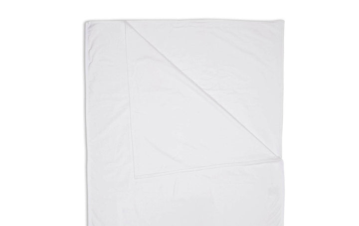 Close-up of Brolly Sheets cotton sleeping bag liner, waterproof kids&